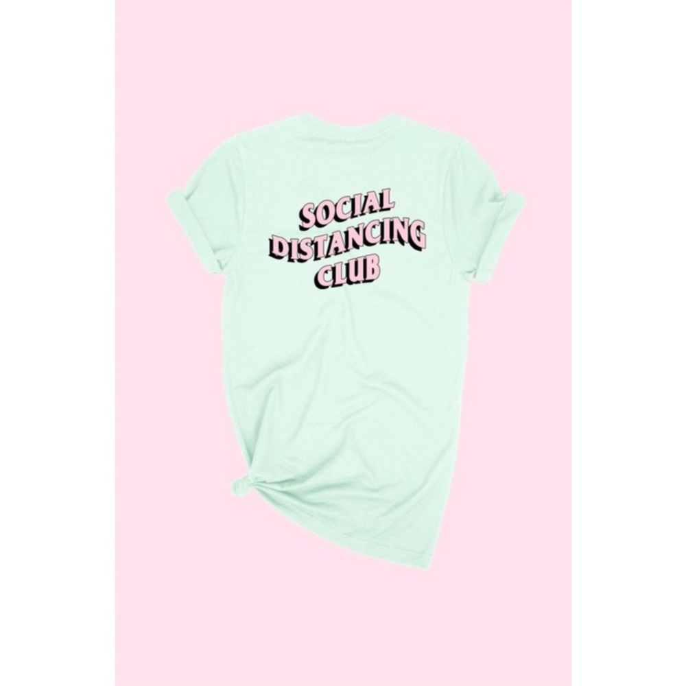 Social Distancing Club Graphic Tee - Picture 7 of 7